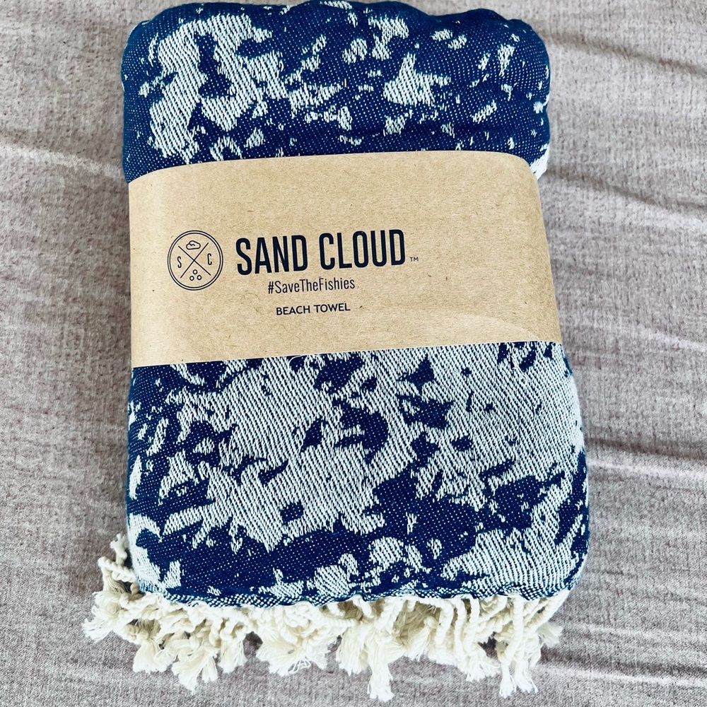 Sand Cloud Turtle XL Turkish Towel/Beach Blanket